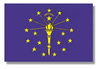 Indiana State Flag