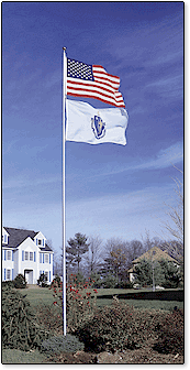 Steel Flagpole (Order by Phone Only)