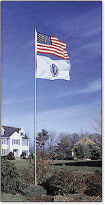 Steel Flagpole (Order by Phone Only)