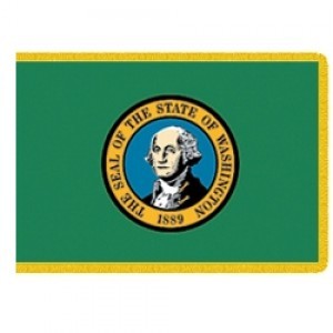 Washington INDOOR FRINGED (flag only)