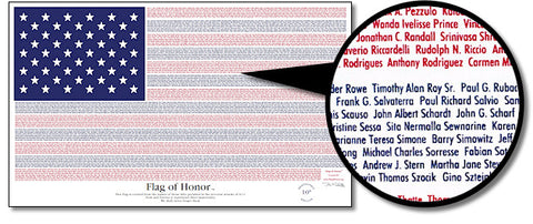 9/11 Flag of Honor